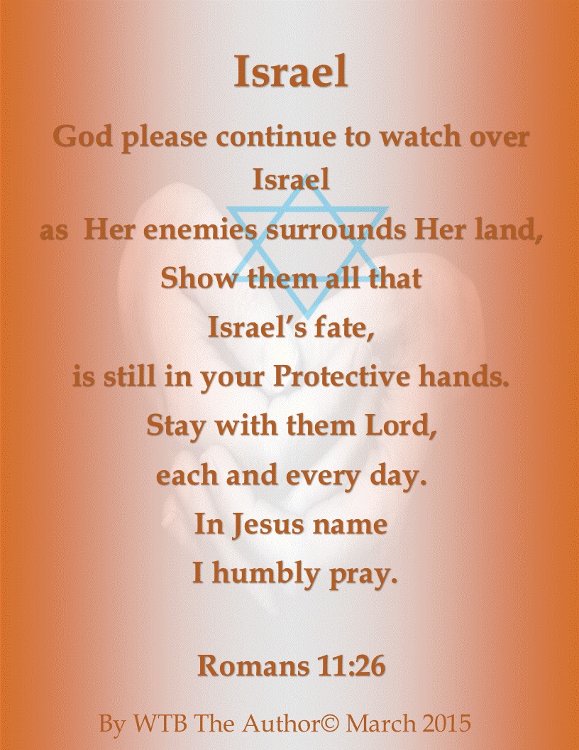 "For you (Israel) are a people holy to the Lord your God. Out of all the peoples on the face of the earth, the Lord has chosen you to be His treasured possession" (Deut. 14:2).