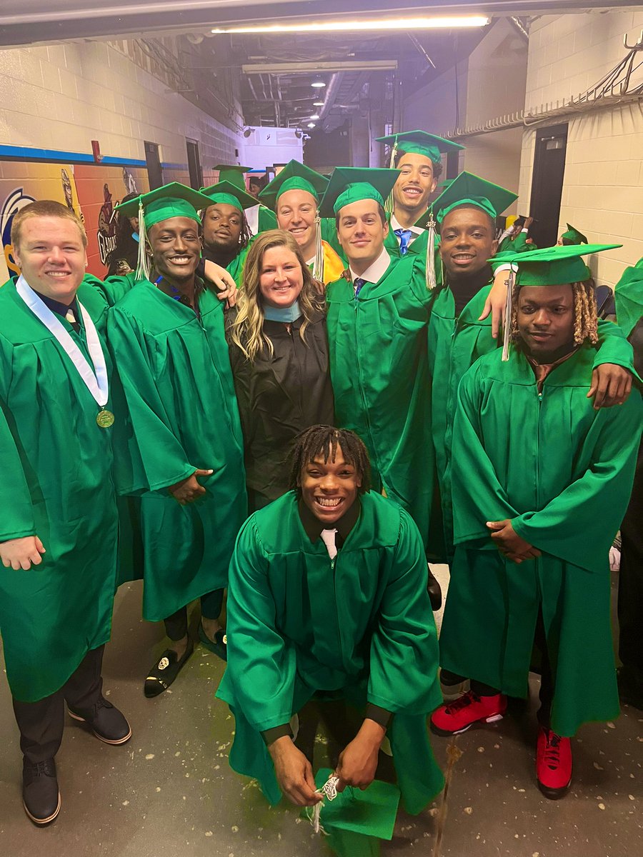 ChaseSpanish's tweet photo. Headed back to my roots to see my babies graduate today. 💚

I don’t know why I even wear make up to these things anymore 😭😭😭 https://t.co/1P4kZ7MIJE