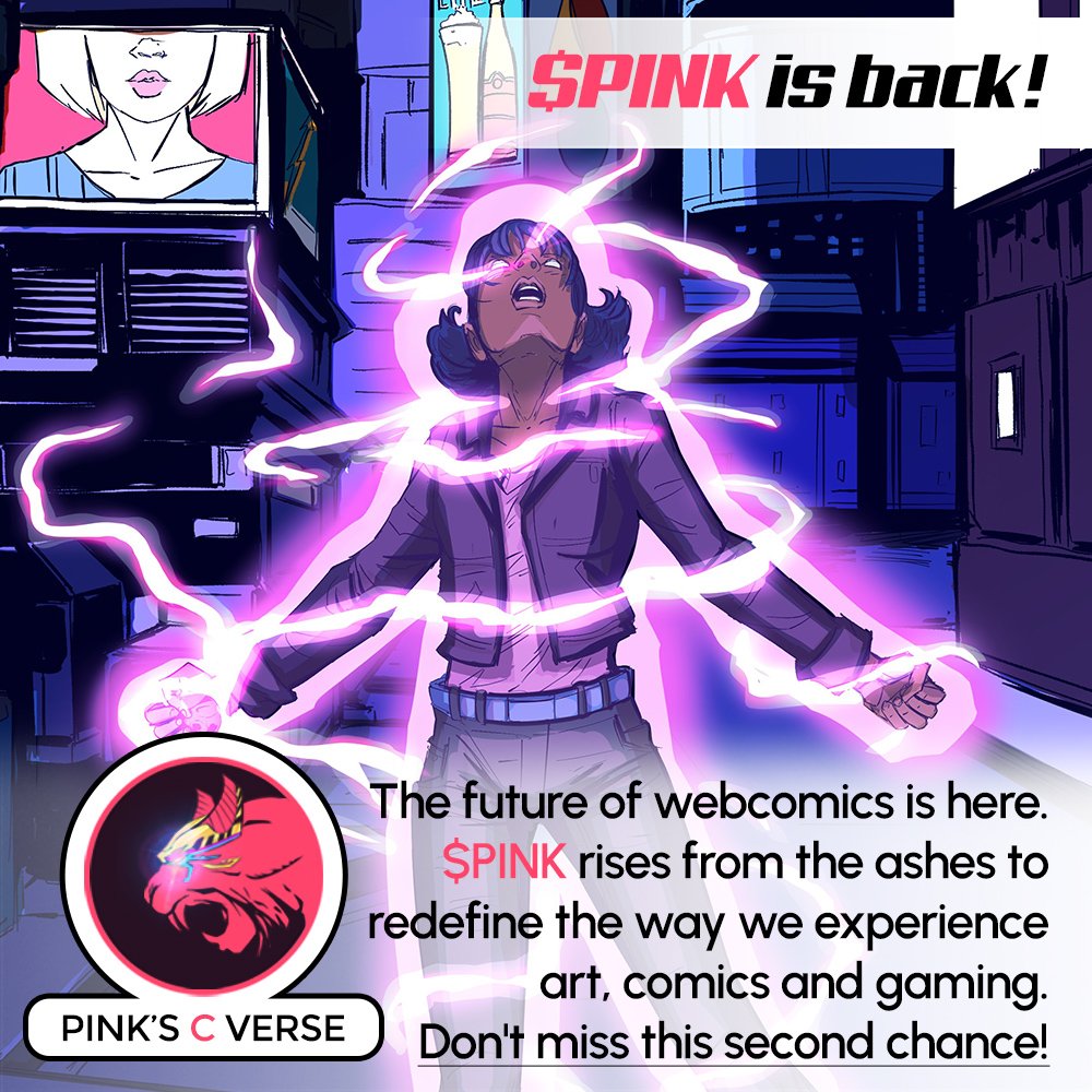 $PINK is back! Relaunching on may 29
Join us now before too late🖖
TG: t.me/pink_nft

#Cryptocurrency #Crypto #CMC #coingecko #Eth #blockchainart