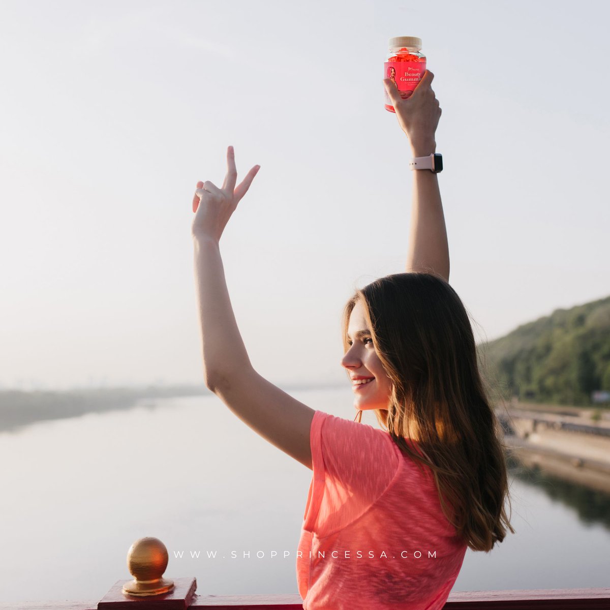 Infuse your wellness journey with #PRINCESSABeautyGummies. 🌟 Nourish your body and soul by the serene lake, one scrumptious gummy at a time! 🌊🌉 #WellnessWarrior #NatureNurturesBeauty

Take this journey with us when by purchasing our wellness gummies at shopprincessa.com/gummies.