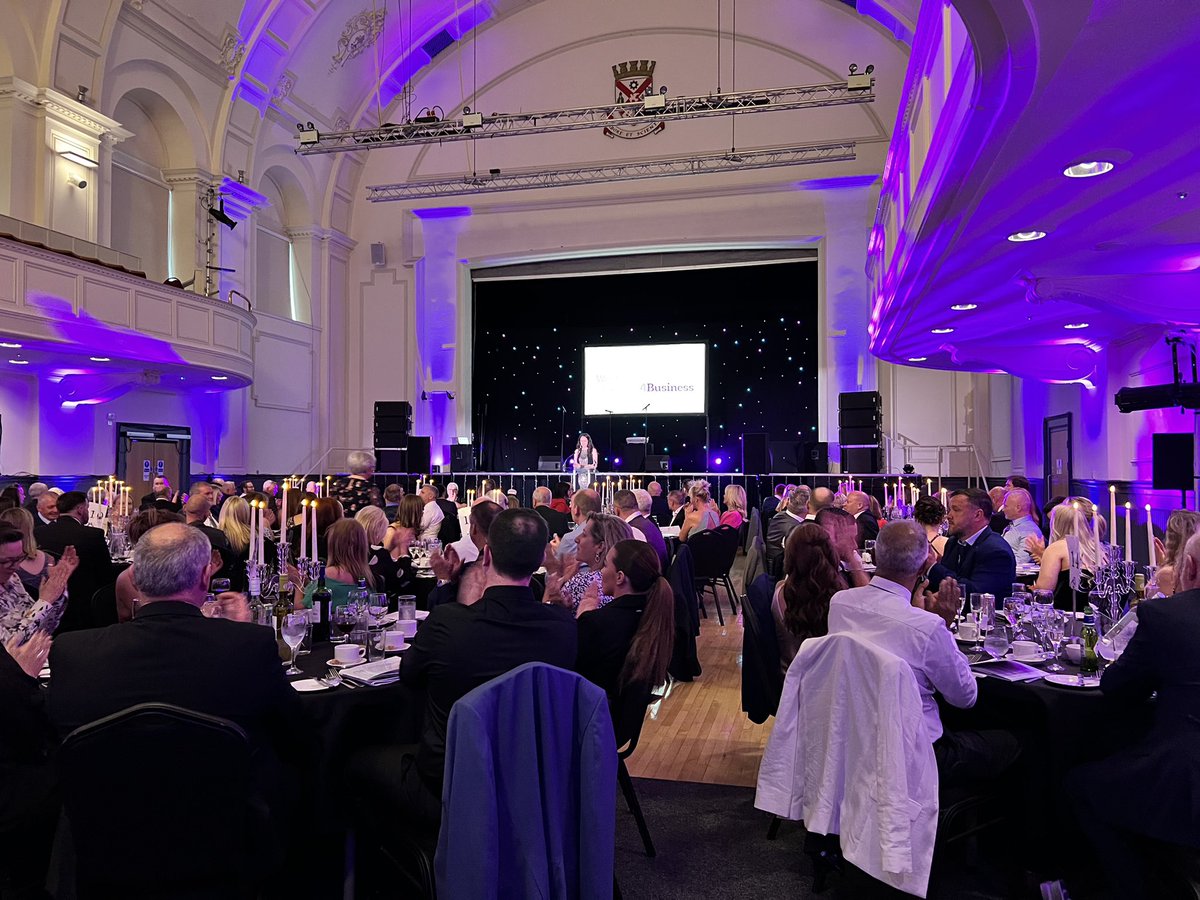 It was a full house tonight in <a href="/ClydeTownHall/">Clydebank Town Hall</a> for the Working4Business Awards 2023! It’s great to be back delivering these awards. Huge congratulations to all of the finalists and winners, thanks to our sponsor, Pentagon Events and also our fabulous host <a href="/jenniferreoch/">Jennifer Reoch</a> #W4BA23
