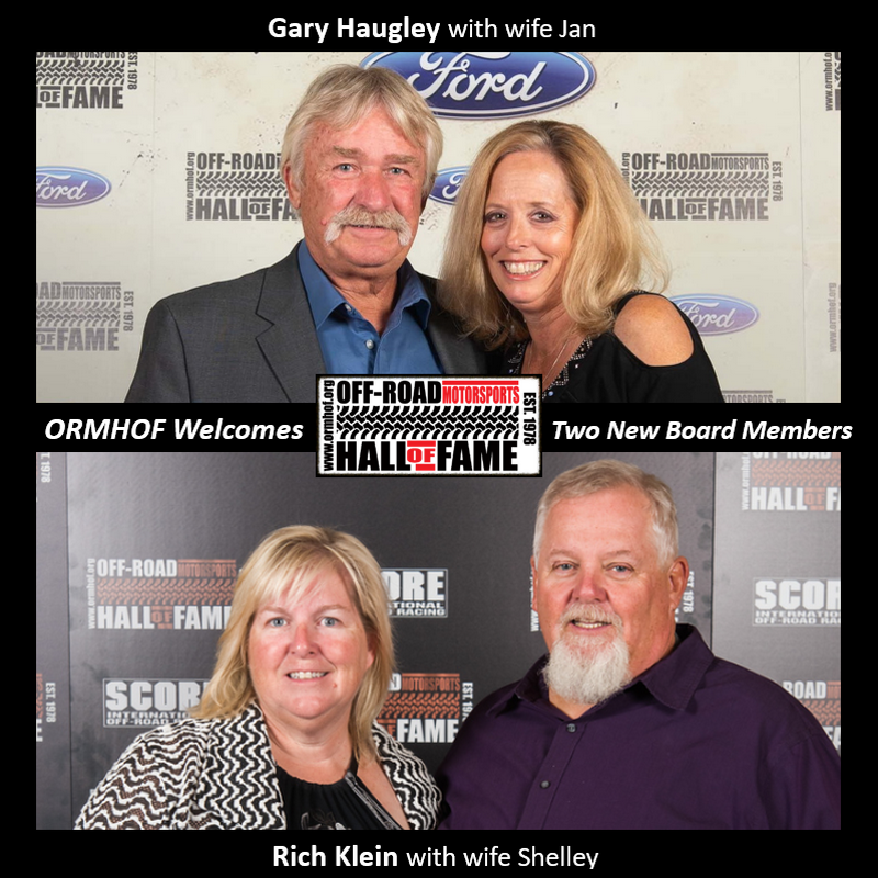 We're proud to welcome two new members to the ORMHOF board of directors, Gary Haugley and Rich Klein. Read all about it in the News section on the website. Legends live at ormhof.org. @big_rich_klein