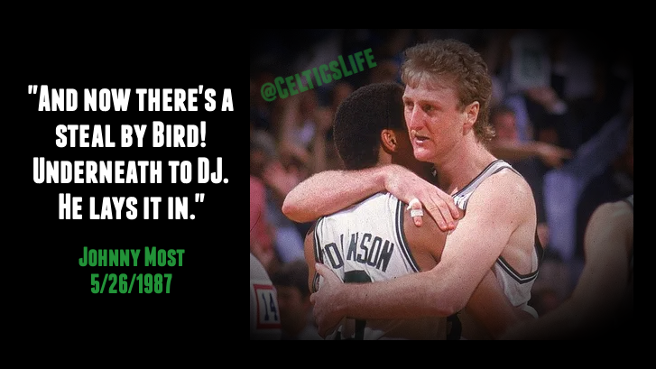 celticslife's tweet photo. Flashback Friday: Happy "And there's a steal by Bird!" anniversary https://t.co/dOMzMmXoQt https://t.co/xDdH2iE9IJ