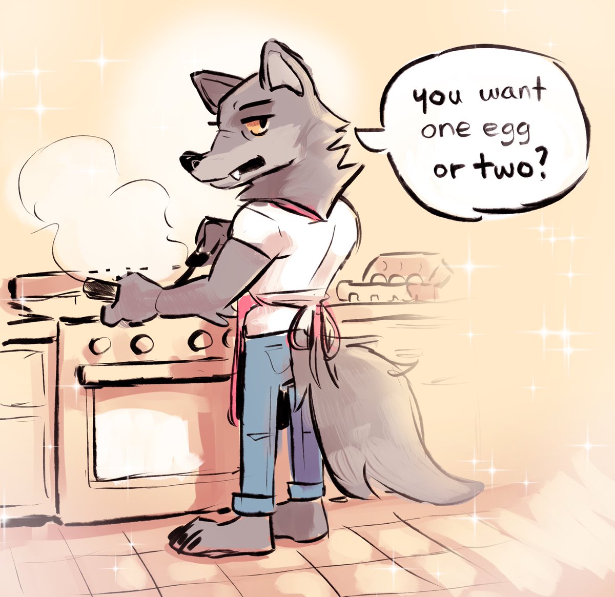 sleepychuX's tweet photo. werewolf (domestic) https://t.co/QUrxJaYpKU