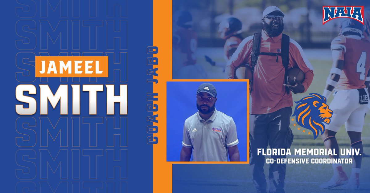 GoFmuLions's tweet photo. FMU football names Smith as Co-Defensive Coordinator ๐ฆ๐
#fmu #lions #CoachJabo #CoachSmith #JameelSmith #Miami #Youngstownstate #defensivecoordinator #Dcoordinator #hbcu #naia #SUN #Florida
https://t.co/pxPwLVti41 https://t.co/YkDfbpJLxt