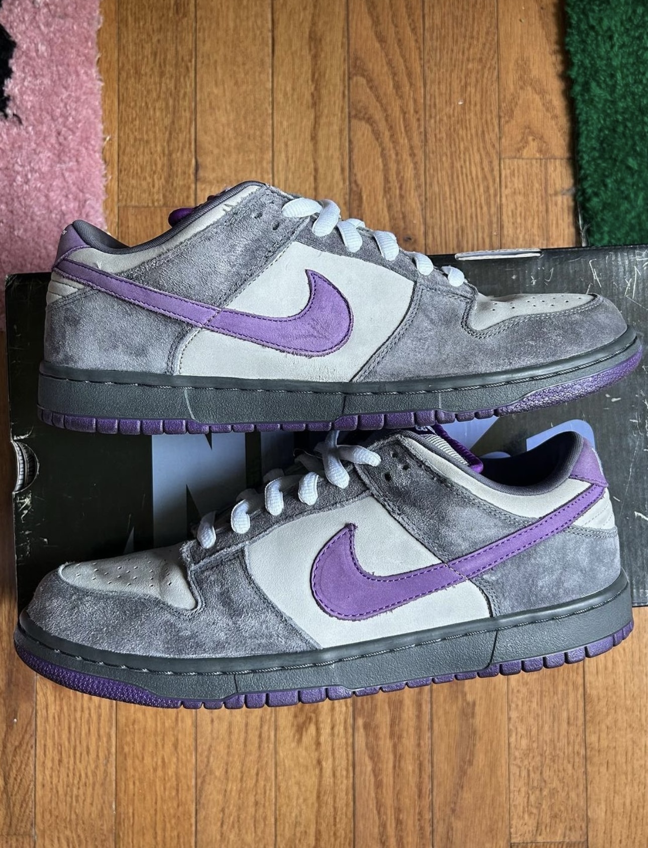 Nike dunk cheap purple pigeon
