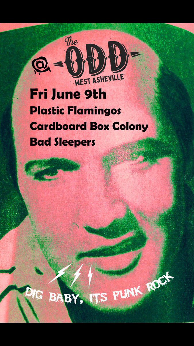 CardBoxColony's tweet image. Come hang at our next show in a couple weeks with our pals in Plastic Flamingos &amp;amp; Bad Sleepers at The Odd!