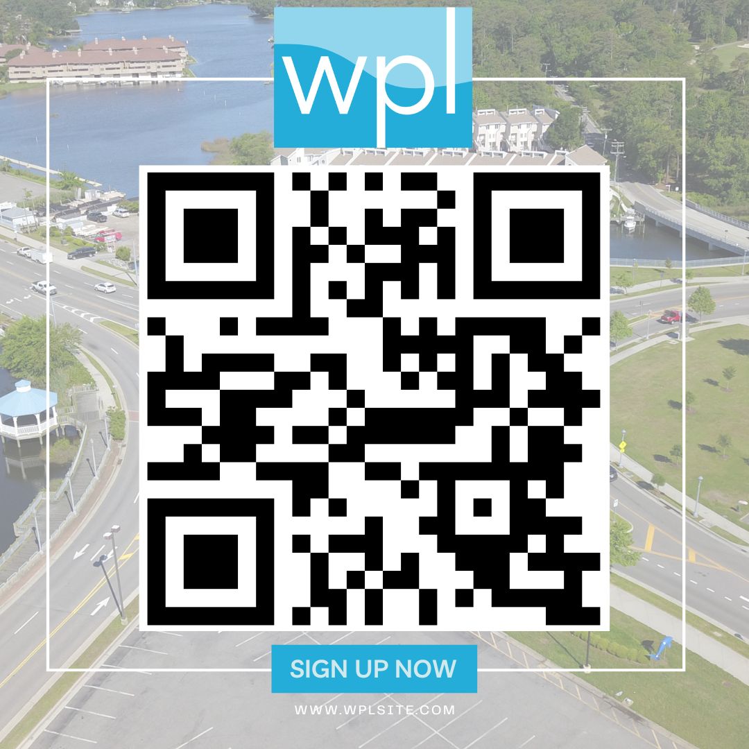 💌 Don't miss another update! Scan our newsletter QR code to stay in the know about some of our favorite and upcoming projects, things happening around Hampton Roads, and shout outs.