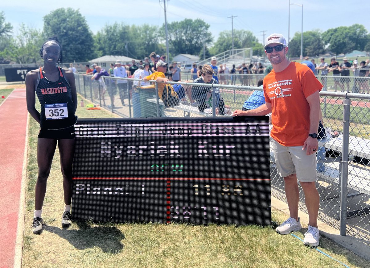 Sioux Falls Washington Track and Field tweet media
