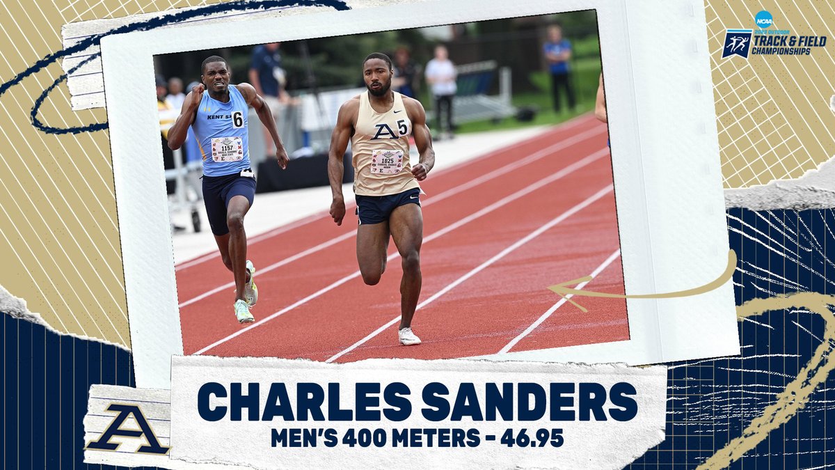 It's official now 👏 Congrats to <a href="/ZipsTFCC/">Akron Zips Track/CC</a> Charles Sanders on earning a berth in the 400 meters at the <a href="/NCAATrackField/">NCAA Track & Field</a> Championships (June 7-10) in Austin, Texas. He ran an AQ time of 46.95 at the NCAA East Preliminary Round today

#GoZips | <a href="/ZipsTFCC/">Akron Zips Track/CC</a> 🦘