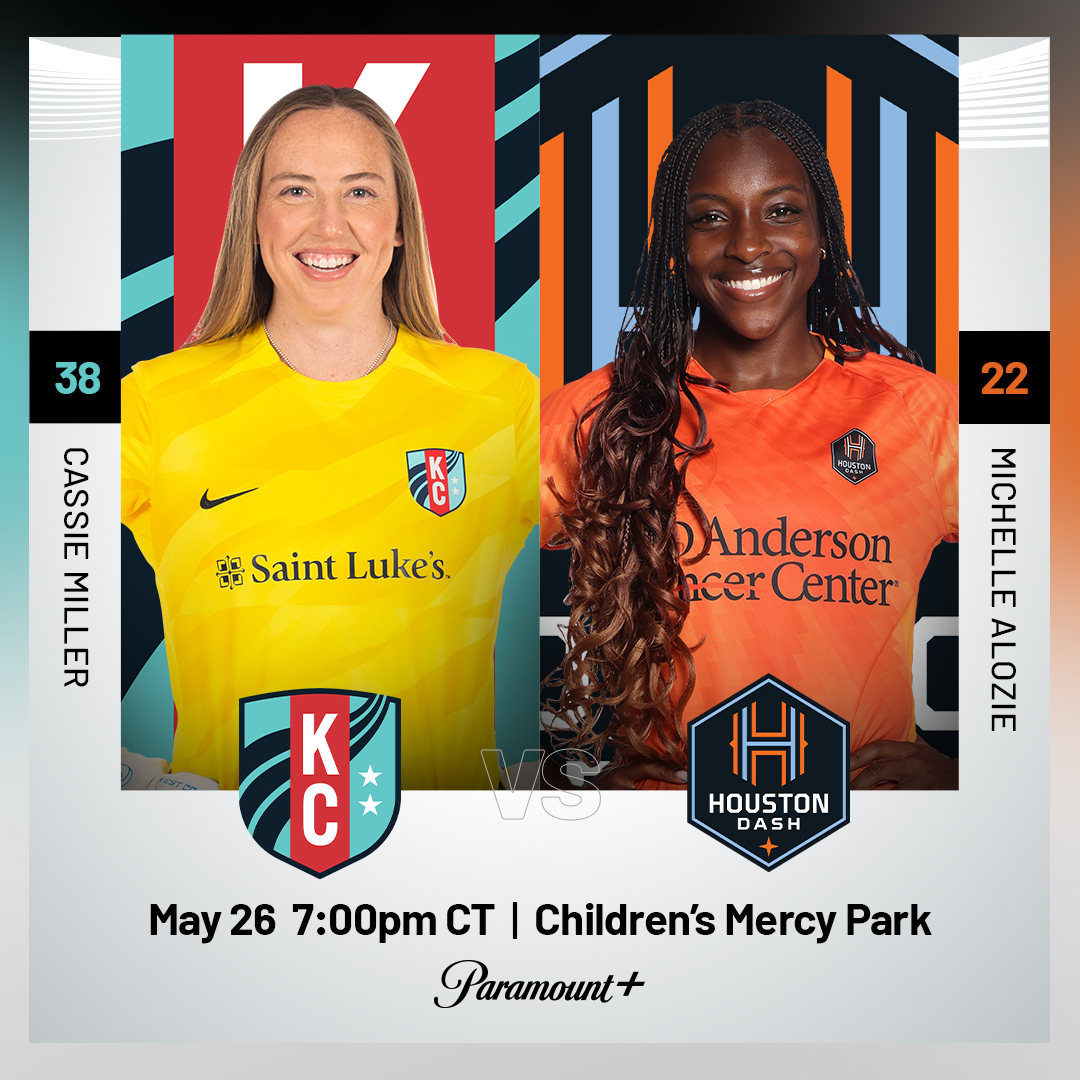 You know what to do tonight! 

🏠 @thekccurrent 
🆚 @HoustonDash 
📅 Friday, May 26
⏰ 7 PM CT
📺 Paramount+
#WePlayHere