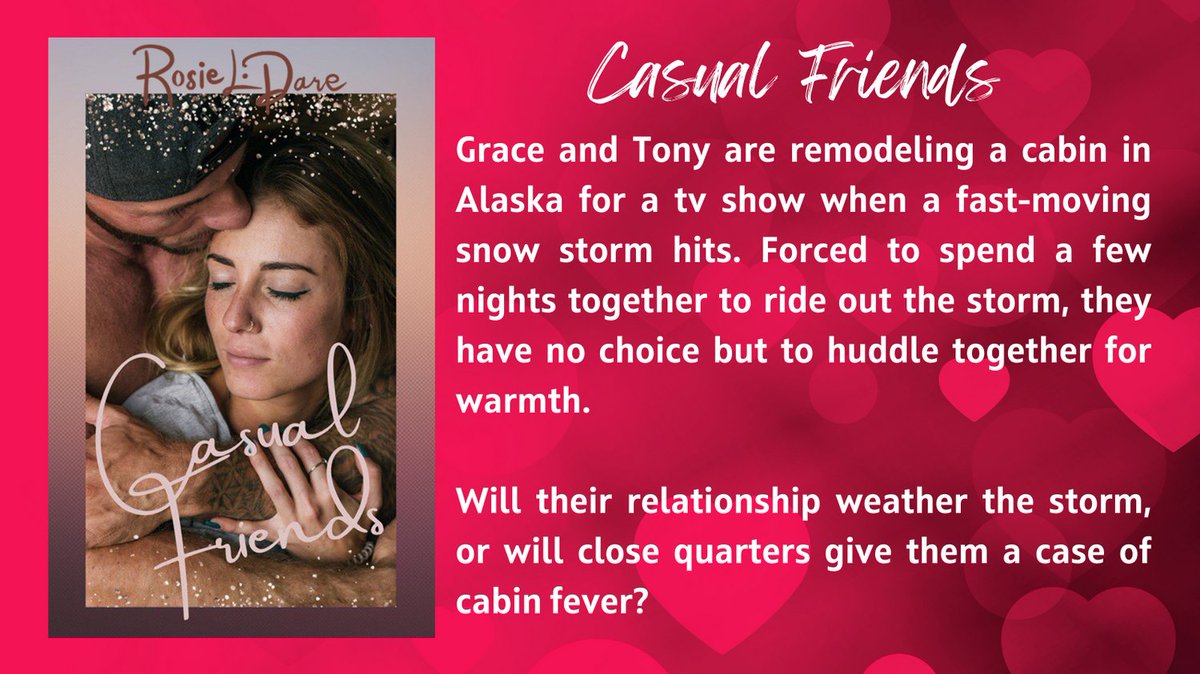 💖 Casual Friends- a sweet #FriendsToLovers #Romance. #RomanceReaders #shortstory #QuickRead #CloseProximity #SweetRomance

#OneClick: mybook.to/CasualFriends