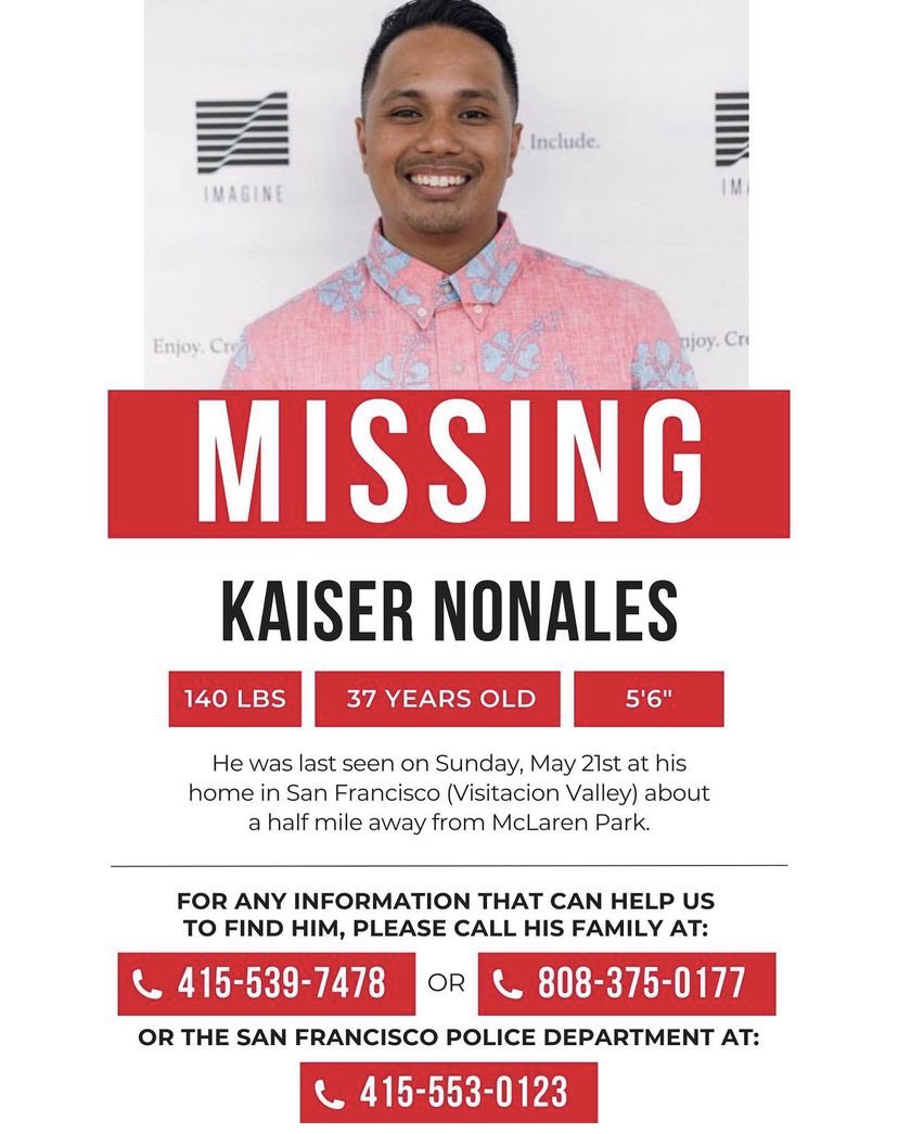 Bay Area friends: please be on the lookout for Kaiser. Please retweet.