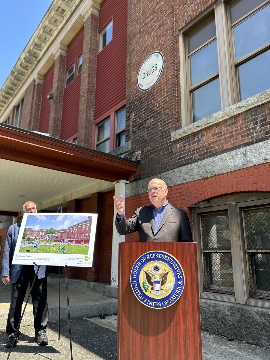 RepMcGovern's tweet photo. Everyone deserves a place to call home. I secured $1,000,000 in federal funding to help @NewVueComm build 53 units of affordable housing in Athol. I’m taking immediate action to solve the housing crisis impacting Massachusetts and the nation. 

More housing, NOW! https://t.co/OES4rXd8ae