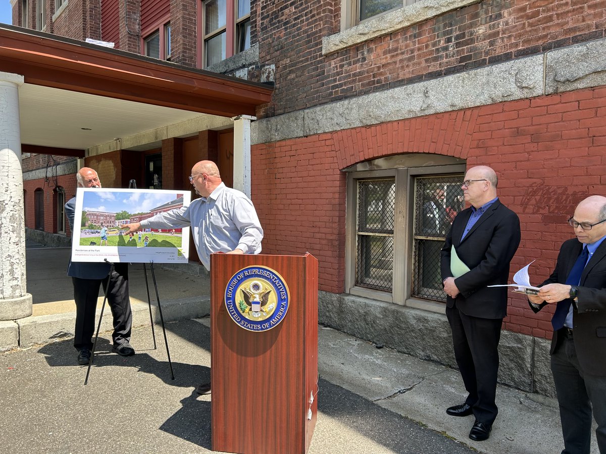 RepMcGovern's tweet photo. Everyone deserves a place to call home. I secured $1,000,000 in federal funding to help @NewVueComm build 53 units of affordable housing in Athol. I’m taking immediate action to solve the housing crisis impacting Massachusetts and the nation. 

More housing, NOW! https://t.co/OES4rXd8ae