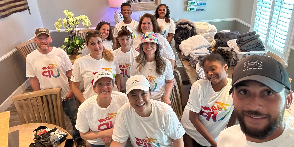 ComcastFL's tweet image. We had a fantastic volunteer event to help beautify the West Palm Beach @FisherHouseFdtn on the campus of the @WPBVAHCS. 

Employees established an Adam’s Corner, named after Cpl. Adam Garcia, a place dedicated to children staying at Fisher House.