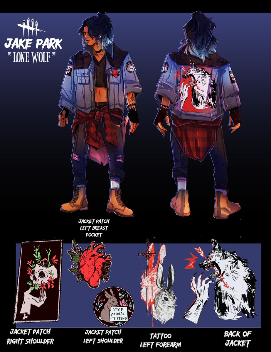 i had to take jake's lack of swag into my own hands fellas #DeadbyDaylight