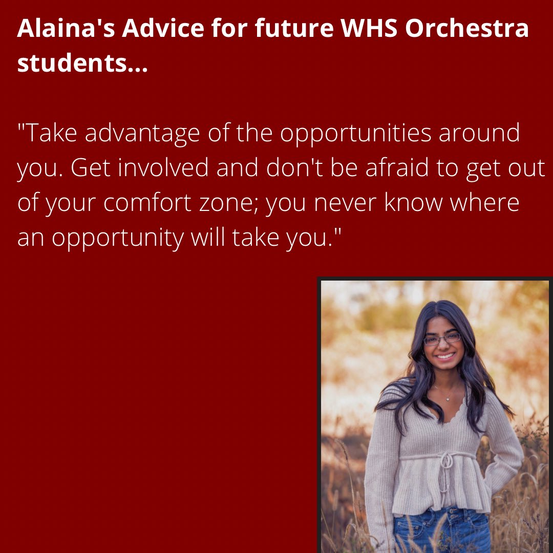 Congratulations, Alaina!! We are proud of you! 🎉🎵