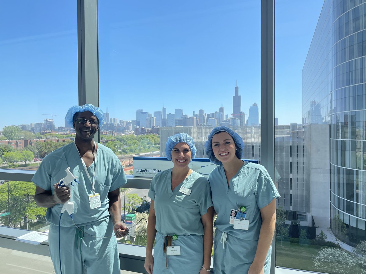 eolweny's tweet photo. First clinical use of the new LithoVue Elite in Chicago and the entire Midwest! ⁦@RushUrology⁩ ⁦@BSCEMEA_UroPH⁩ ⁦@jennyfrtheburbz⁩ ⁦@Endo_Society⁩ https://t.co/cJgLJJzMMr
