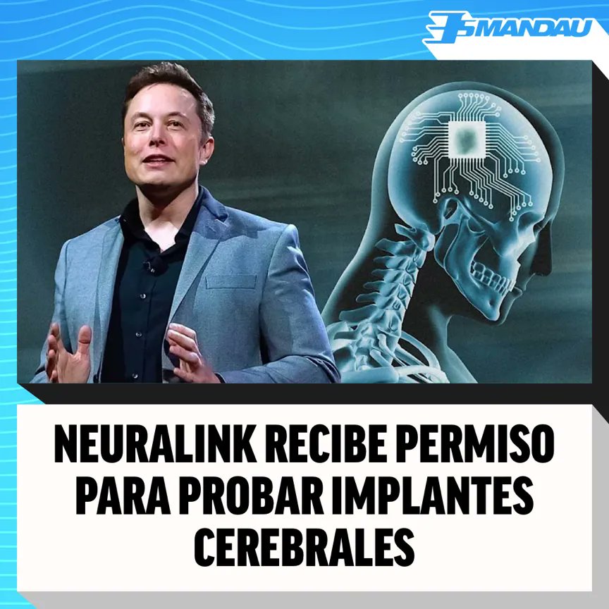 La compañía detrás de chips cerebrales para poder interactuar con computadoras ha recibido un permiso de la agencia federal de EEUU para comenzar pruebas con humanos. Esto le permitirá a la compañía de Musk probar chips en humanos para tratar muchas enfermedades y condiciones.
