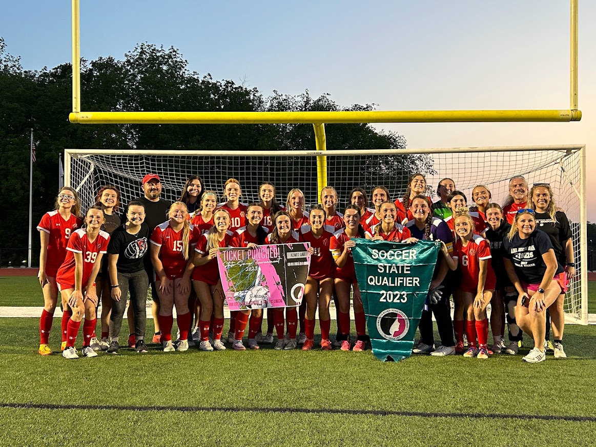 ADMGirlsSoccer's tweet photo. Thank you to all the parents, families, friends, and others in the ADM community who’ve supported us throughout the years and throughout this season. We couldn't have achieved this dream without you ❤️🖤

#DFS #GoTigers #statebound https://t.co/veE7N6gYHq