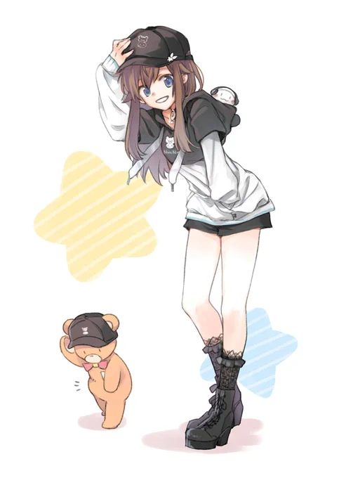 新衣装めっちゃかわいかったです(๑╹ᆺ╹)  #soraArt #ときのそら生誕祭ライブ