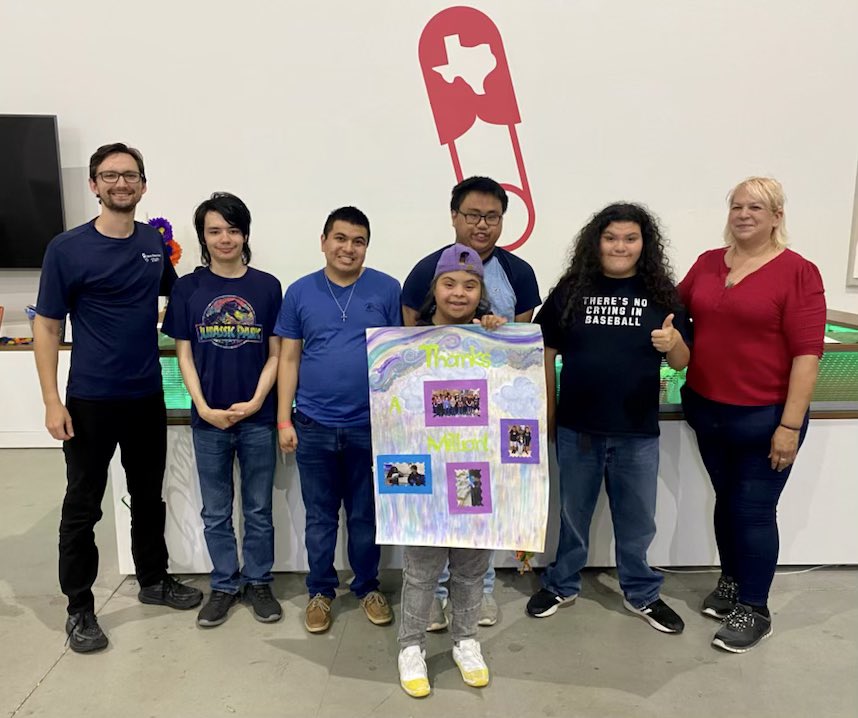 ReddixRocksNISD's tweet photo. Our young adults looked forward to giving back and volunteering at the @TXDIAPERBANK every single week this year. @NISDReddix couldn’t ask for a better partner in the community. A million times, thank you! https://t.co/0ugIX0vqSv