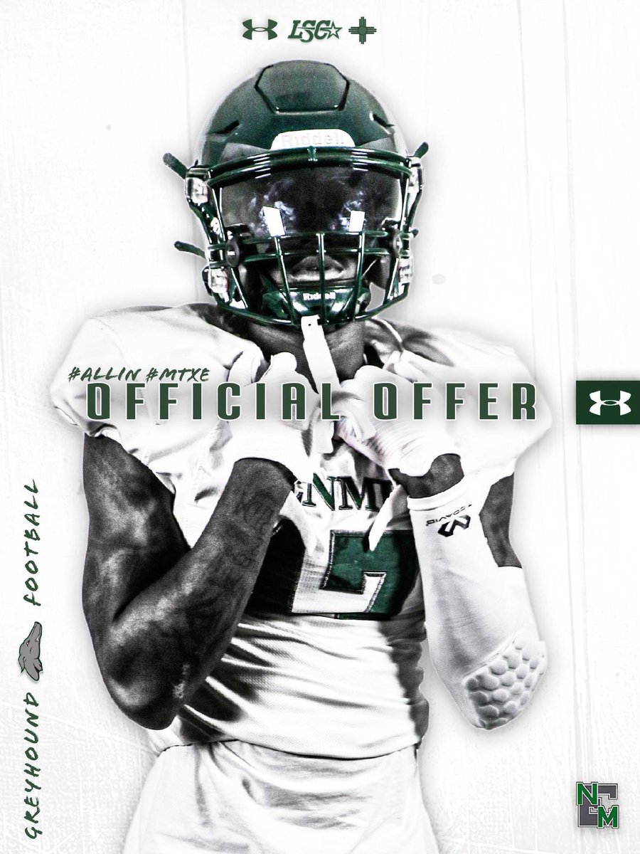 I am blessed and honored to receive my first offer from Eastern New Mexico University to continue my athletic and academic career.
#reignforever
@CoachKelleyLee @ENMUFootball