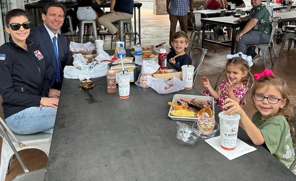 Big week in the DeSantis household…

…the last week of school!