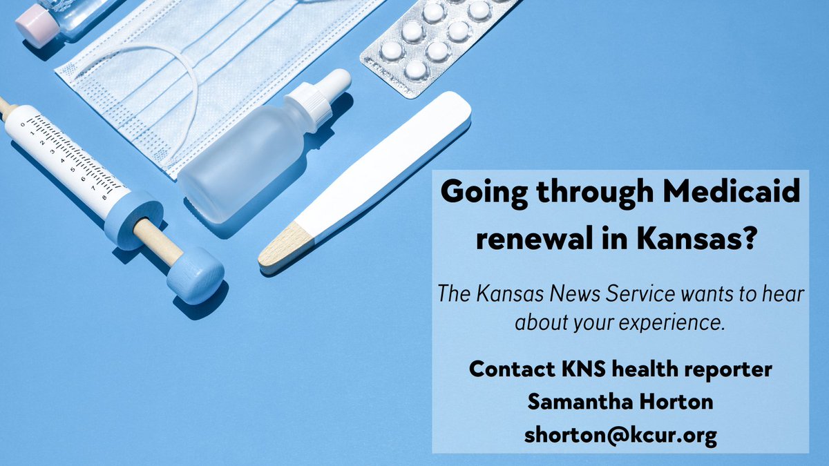 Are you or a family member impacted by the Kansas Medicaid redeterminations starting back up? I want to hear about your experience.