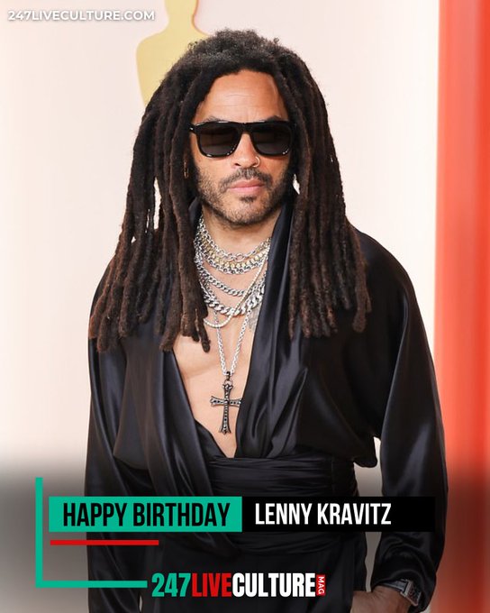 Happy birthday Lenny Kravitz, 59! 