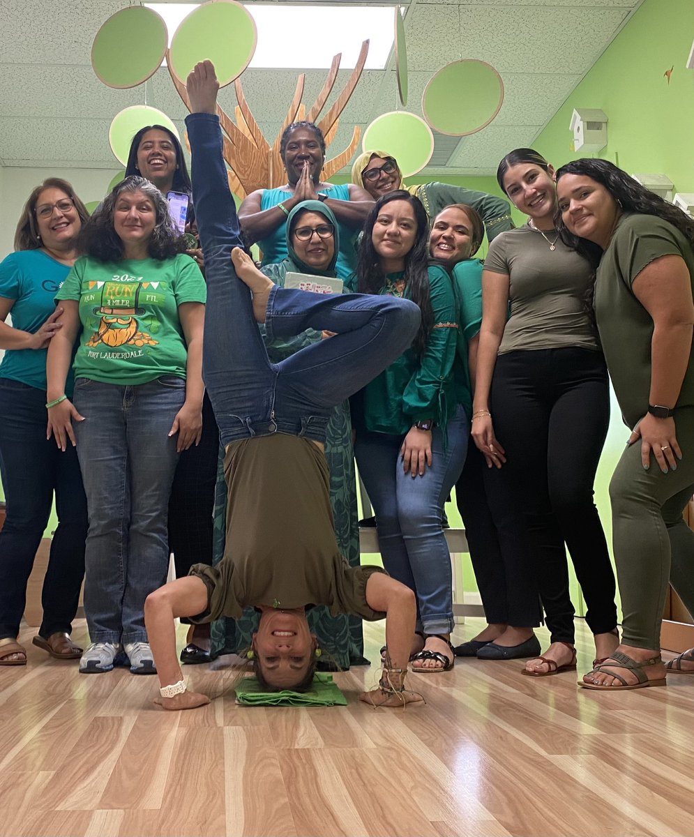 SuzanneEHiggins's tweet photo. As we near the end of Mental Health Awareness Month, our @HendersonHlth staff all wore green today to raise awareness about mental health.  Pictured are our Henderson Youth &amp; Family Staff! #hendersonbehavioralhealth #weargreen https://t.co/yZIHLqpOuR