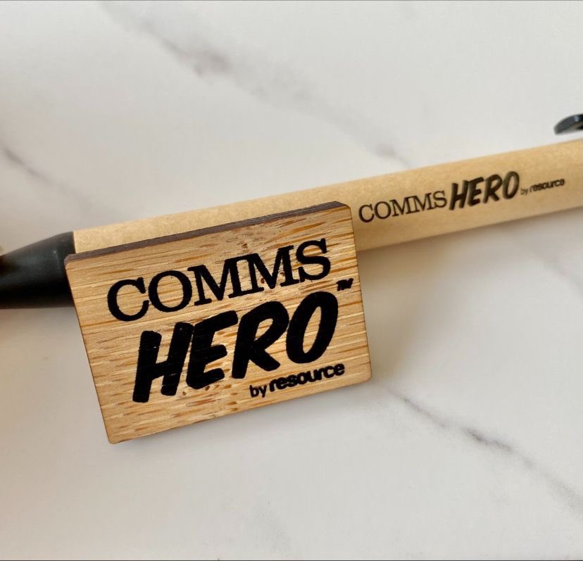 @leadoeslinkedin #CommsHero for life status right there Lea. You get a pin badge and pen