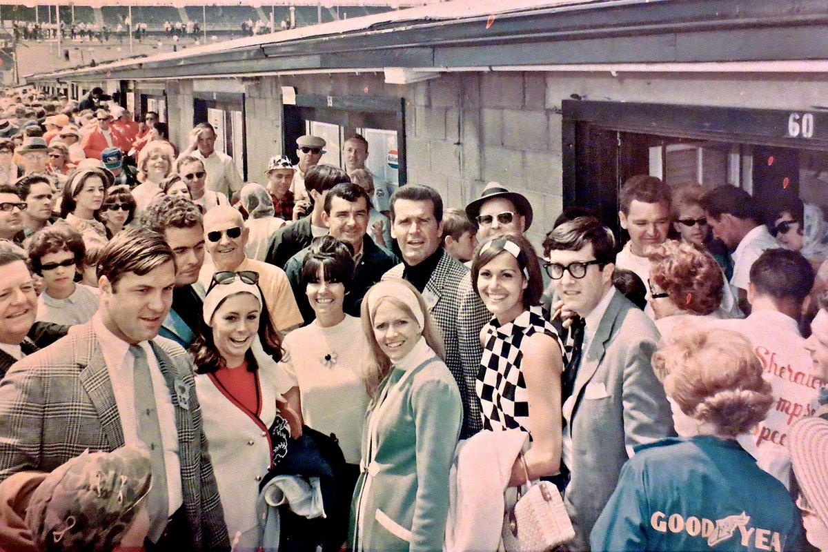 Speaking of cool...
Gasoline Alley, 1967.

#ThisIsMay  #Indy500 
  (IMS)