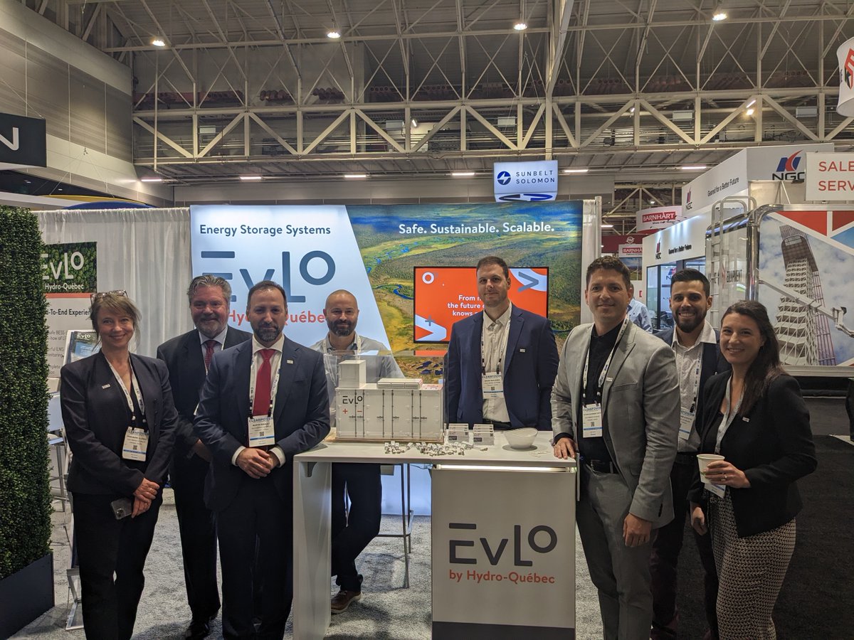 EnergyEvlo's tweet image. #CleanPower2023 was a great success!  We enjoyed meeting all of the #cleanenergy stakeholders who stopped by the EVLO booth to learn more about our latest #energystorage solution, EVLOFLEX.

Learn more about EVLO and connect with us today:  evloenergy.com/contact