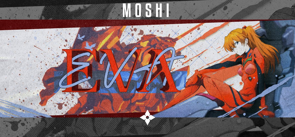 GAOXNG1's tweet photo. EVA (NGE) Header commission - Moshi GFX
Commissions open, dm to get yours! (New prices)
Support appreciated π&π·
#MoshiGFX #DFM #anime #neongenesisevangelion #Evangelion #header #Y2K #commissionsopen #defiantmedia https://t.co/FFrIbYqZ61