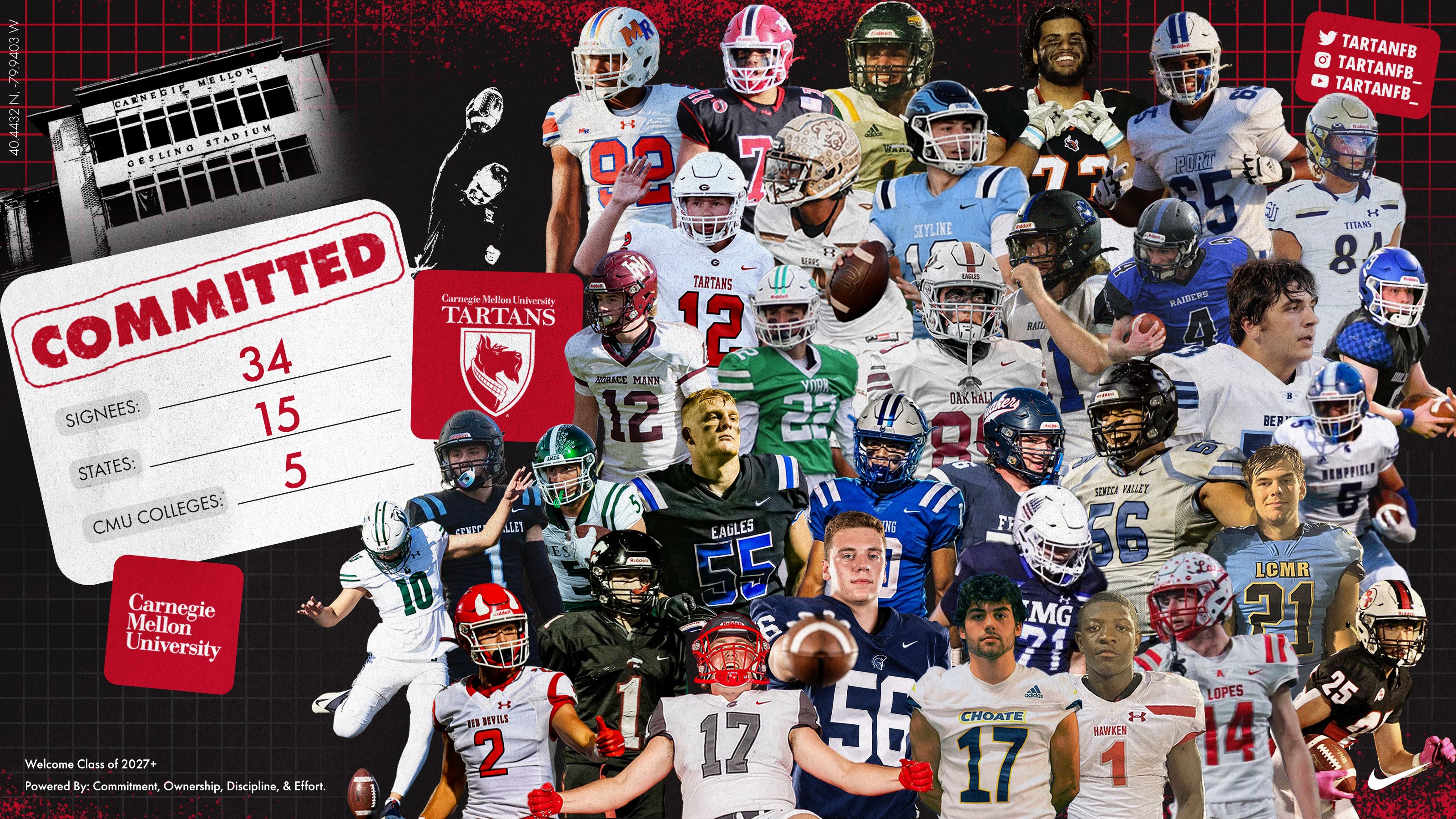 Carnegie Mellon Football (TartanFB) / Twitter