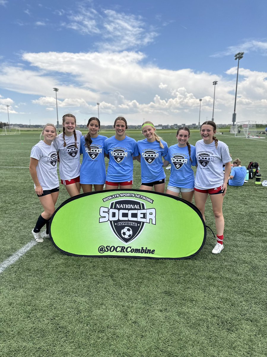 These Roots players attended the @SOCRcombine this morning and had a great experience. Up next…College Showcase @RealColoSoccer @kenziethompson0 @kenedi_minino @sophia_key15 @mollie_probasco @NewlandNia @mia_turner04 @jenna_benjamin3