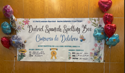 Thank you 🙏to ALL who helped make the Spanish Spelling Bee a success! Our winners are: Division I (Gr. 4-5): 🥇Adele Smith, Helms ES Division II (Gr. 6-8): 🥇Fabiana Mejia, Lanier MS @HISDMiddleSchls @HISDElementary2 @PurplePups @HelmsDLSchool @csmith4_smith @RahsheneDavis