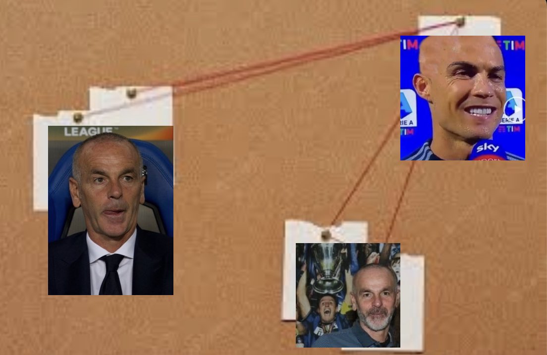 Sto assieme al mio team elaborando la TEORIA DEFINITIVA che congiunge queste tre personalità, Bruce e Anfeta e lo stratega di Parma ovvero Stefano Pinoli