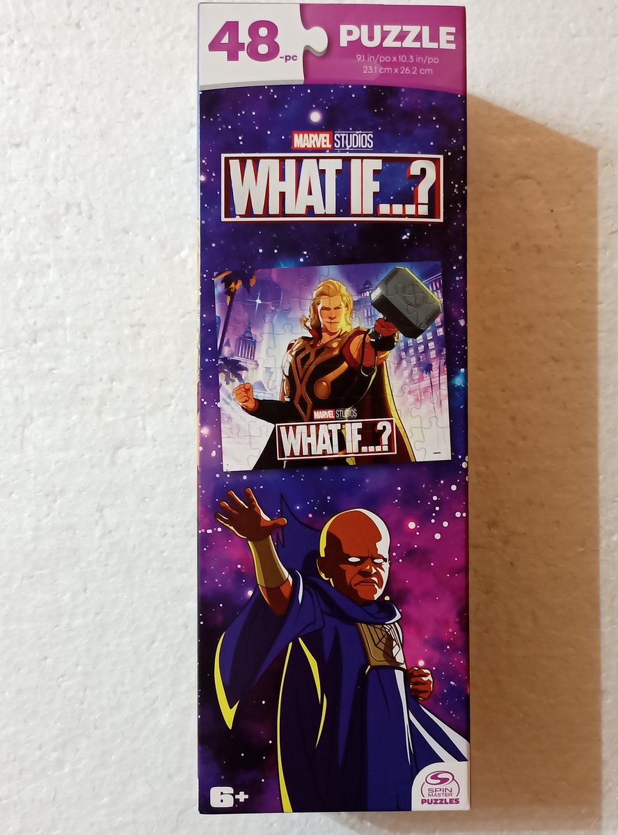 geekbroll's tweet photo. Marvel Studios - What If...? - Party Thor - 48 Piece Puzzle - 2022 Spin Master Puzzles - UPC: 7-78988-46132-7
#whatif #partythor #marvelstudios #marvelcomics #mcu #disneyplus #thor #puzzle #puzzles #spinmaster #jigsawpuzzle #jigsawpuzzles #spinmasterpuzzles https://t.co/PNoMvU2Kej