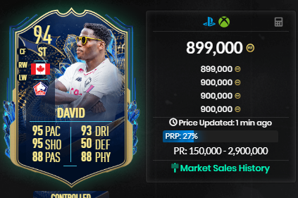 AsyFutTrader's tweet photo. LIGUE 1 TOTS FLIPS π€
π¨π¦ David +150K πΈWhat a Dynamic Image οΏ½οΏ½
π«π· Clauss +70KπΈ
We might look for more later π
Join here friend !
https://t.co/k1l2la6E4q
#FIFA23 #LIGUE1TOTS #FIFACOINS #FIFATGRADE https://t.co/KkjP63XBDZ