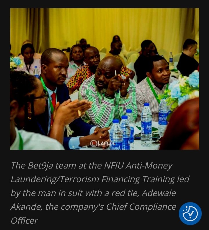 gamingweek1117's tweet photo. Gaming Operators Task NFIU on Streamlining Reporting Procedure

@ikotibokAK 
@Bet9jaOfficial 
@AdewaleAkande
@yemioketope
@ANB
@NFIU
@MAhaotu
@BetwinnerNews 
@Betwinner
@gbemisolaoduwole
@Rslotto
@bimpeakingba https://t.co/NoCQeLnXel