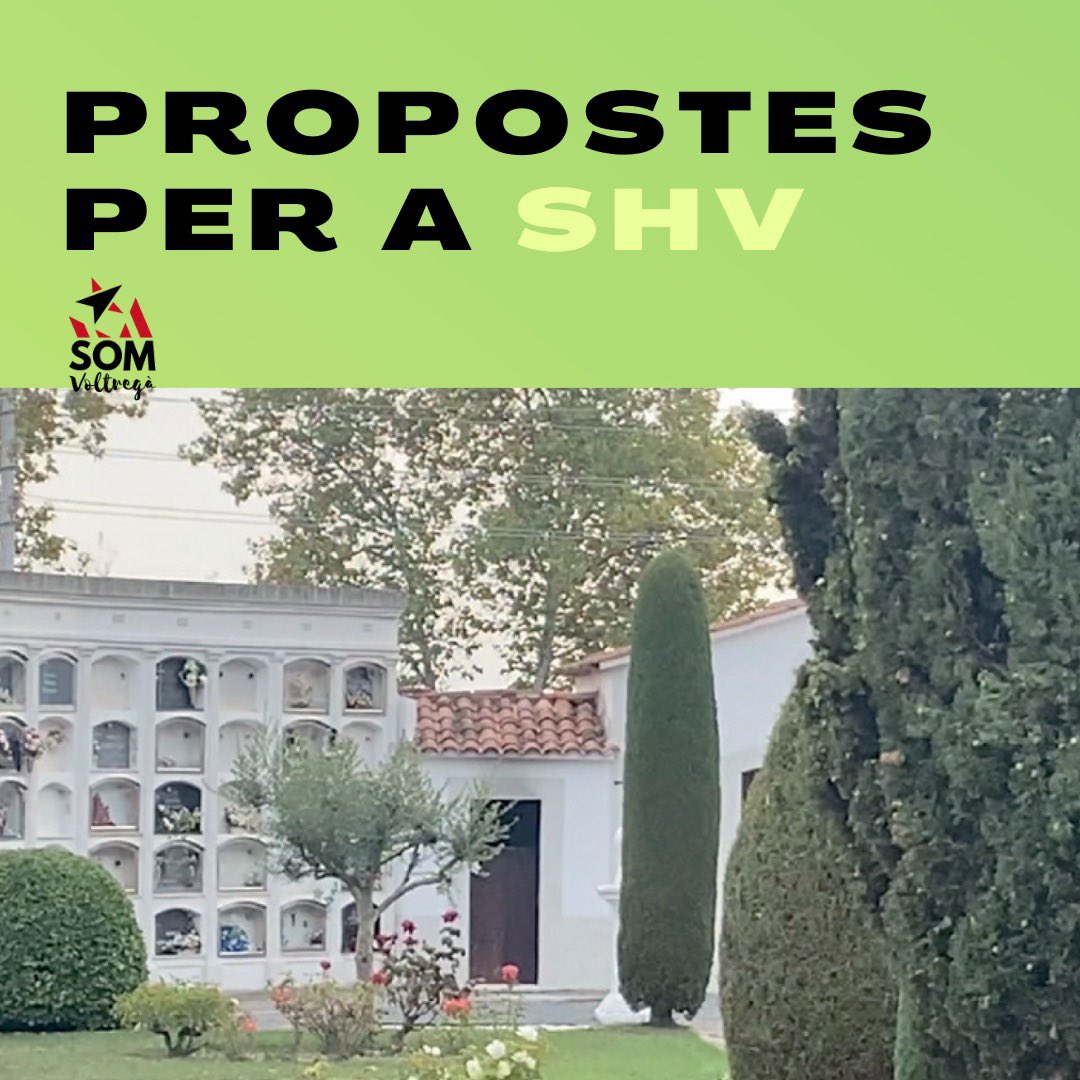 somvoltrega's tweet photo. 21- Ampliar el cementiri municipal. https://t.co/oMWka14FLA