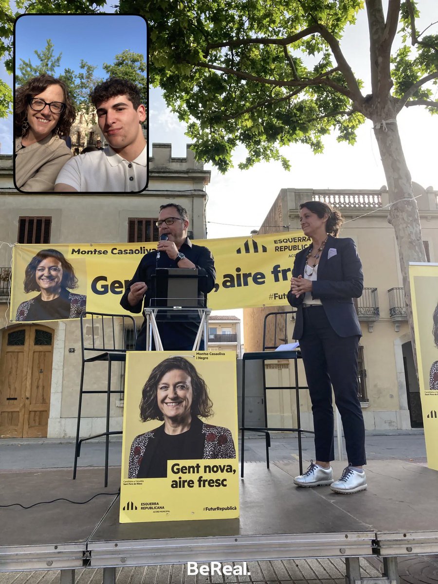 EduardMontes18's tweet image. Acte final de campanya a #Ribes
amb la consellera @taniaverge 💜

Per un #FuturRepublicà, amb @CasaolivaMontse #GentNovaAireFresc