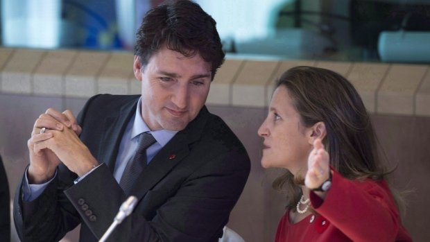 DanKnightMMA's tweet photo. #BREAKING In the seemingly endless saga of fiscal recklessness, Finance Minister Chrystia Freeland and Prime Minister Justin Trudeau have been seen out on the town, armed with the nation's credit card. However, the party appears to have come to an abrupt end as Canada's federal finances plunged into a $44.4-billion deficit in the final month of the fiscal year.

After almost a year of relative financial stability, with federal finances enjoying a surplus position of $3.1-billion after the first 11 months of the fiscal year, the sudden and drastic shift into red is alarming. The government's spending spree in March 2023, resulting in a deficit that eclipses the $25.7-billion deficit recorded in the same month of the previous year, is not only cause for concern, but also indicative of a trend of fiscal irresponsibility.

An alarming trend has emerged in the form of public debt charges, which have ballooned by a staggering 42 percent, or $10.4-billion, from the previous fiscal year. These charges, essentially the interest payments on the national debt, are clear evidence of the government's increased and irresponsible borrowing.

While some might argue that borrowing is a necessary tool for government spending, especially during challenging economic times, such a level of fiscal recklessness carries a heavy cost. Each dollar spent on debt interest is a dollar that could, and should, have been directed towards vital public services such as healthcare. Our hospitals, doctors, and nurses are crying out for resources, but instead of funding these essential services, the government is using taxpayers' hard-earned money to pay off its credit card bill.

As the fiscal year came to a close, the deficit stood at $41.3-billion, slightly lower than the $43-billion Freeland had projected in her March 28 budget. This shouldn't be mistaken for fiscal responsibility. It's a stark reminder of the government's habit of underestimating its spending, only to exceed those estimates time and time again.

The credit card antics of Trudeau and Freeland need to come to an end. Canadians are counting on them to manage the nation's finances responsibly, not to rack up debt that future generations will be left to pay off. The party has ended and the bill has come due. It's time for the government to face the music and address the fiscal hangover that threatens to destabilize Canada's financial future.

#cdnpoli