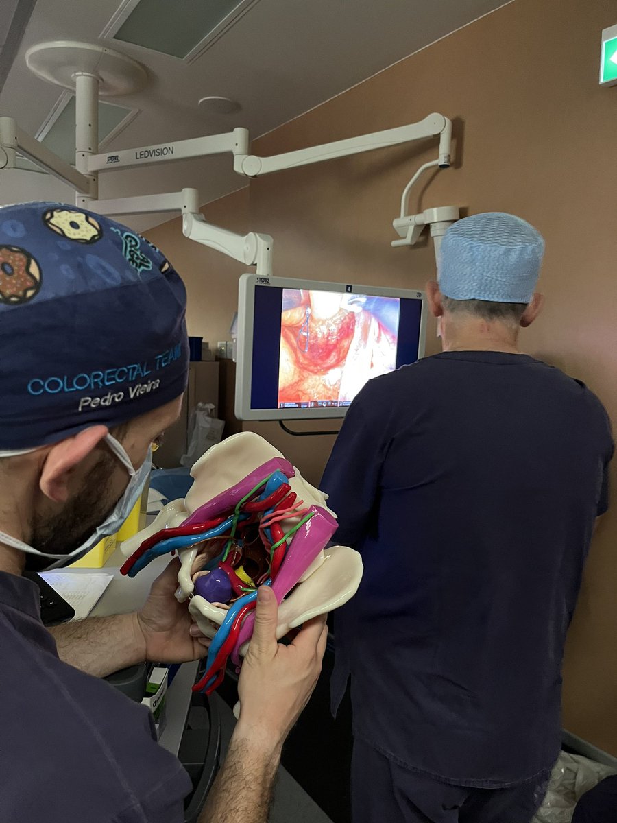 Intensive 2-day Clinical Immersion on Robotic Colorectal Cancer Care with visitors from Aalborg, Denmark. 
🇩🇰🇵🇹
🔍 Live robotic cases
🔍 Case discussion
🔍 Watch-and-wait
🔍 Stoma and perioperative care
🔍 Pathological specimen examination
🔍 Pre-clinical research 
and more…