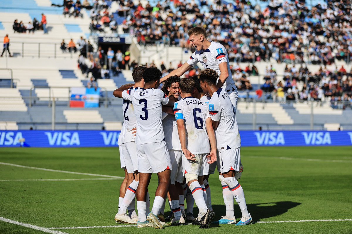 #U20MYNT wins Group B on the maximum 9 points without conceding a single goal. The perfect group stage. 🇺🇸