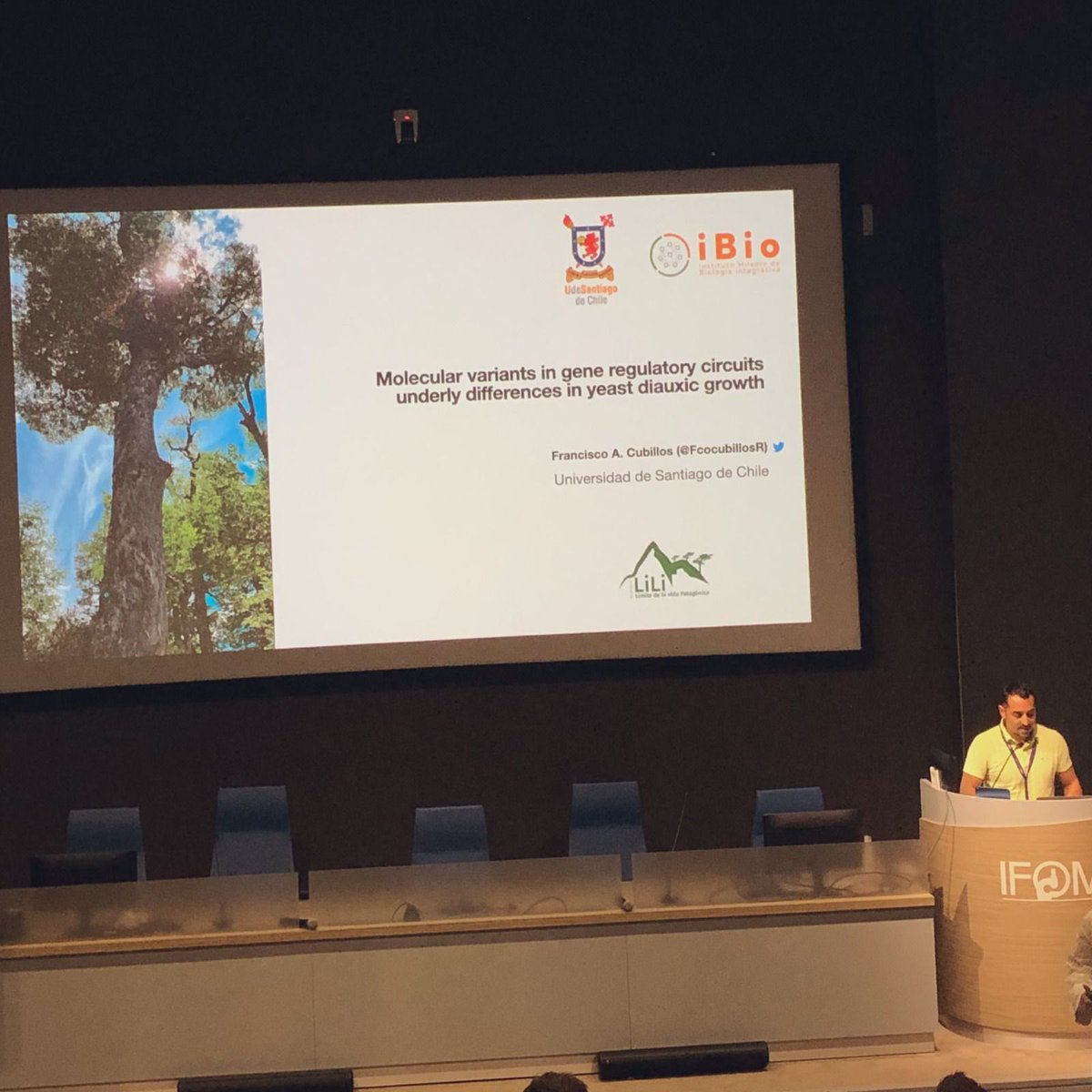 Núcleo LiLi (@lilinucleo) on Twitter photo Esta semana, nuestro investigador asociado <a href="/FcocubillosR/">Francisco Cubillos R @fcocubillosr.bsky.social</a> expuso sobre levaduras en el #YINannual23 , encuentro que tuvo lugar en el Instituto de Oncología Molecular IFOM en Milán, Italia. 🔬 Compartimos algunos registros de su participación.
<a href="/EMBO_YIP/">EMBO YIP</a> <a href="/ibiochile/">Instituto Milenio de Biología Integrativa 🌱</a> Esta semana, nuestro investigador asociado <a href="/FcocubillosR/">Francisco Cubillos R @fcocubillosr.bsky.social</a> expuso sobre levaduras en el #YINannual23 , encuentro que tuvo lugar en el Instituto de Oncología Molecular IFOM en Milán, Italia. 🔬 Compartimos algunos registros de su participación.
<a href="/EMBO_YIP/">EMBO YIP</a> <a href="/ibiochile/">Instituto Milenio de Biología Integrativa 🌱</a>