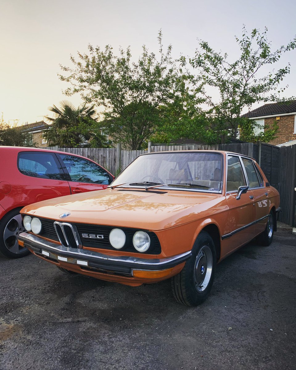 Ready for the road! In just a couple of days, I’ll be driving my 1974 BMW 520 E13 2 on the road for the first time since 2004. Just need to refit the numberplate and take it for a spin.
Watch this space in the next few days for more updates.
#bmw #bmw5series #bmwclassic